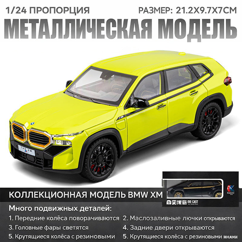 Metal Model Araba 1:24 BMW XM