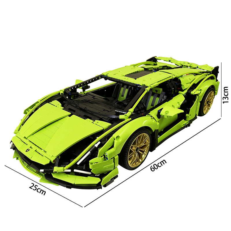 Lamborghini / Bugatti / Range Rover Süper Araba Yapım Seti - Technic Serisi, 2500+ Parça