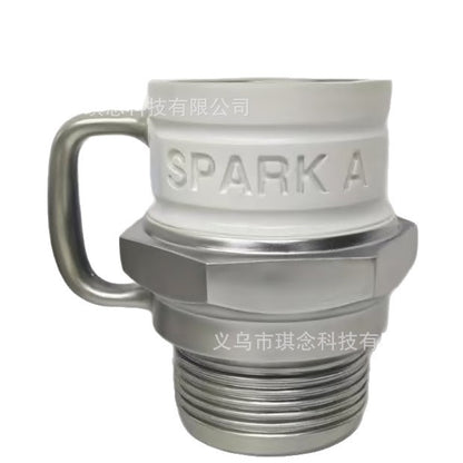 Buji Şeklinde Tasarım Kupa / V8 Motor / V6
