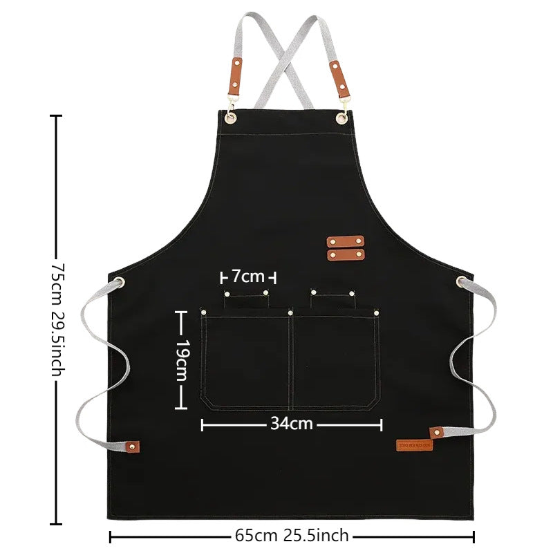 Waterproof Canvas Work Apron